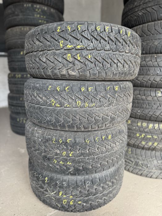 Opony goodyear 245/45/18 rok 2006 bieznik 8/7mm