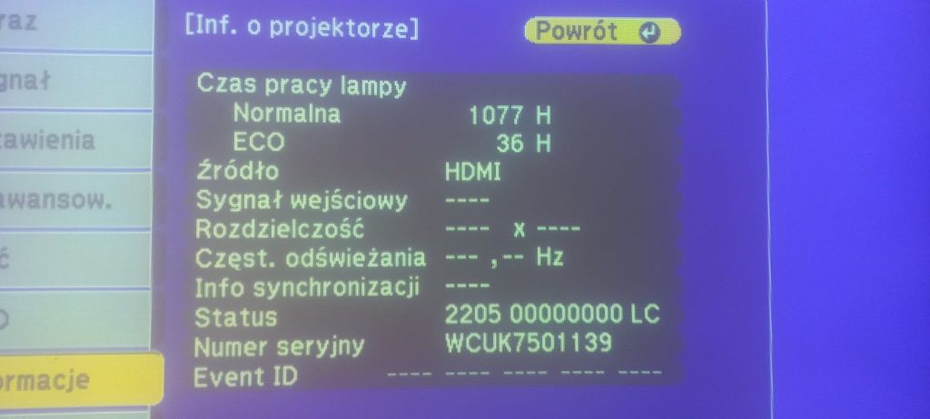 Projektor Epson EB-S04