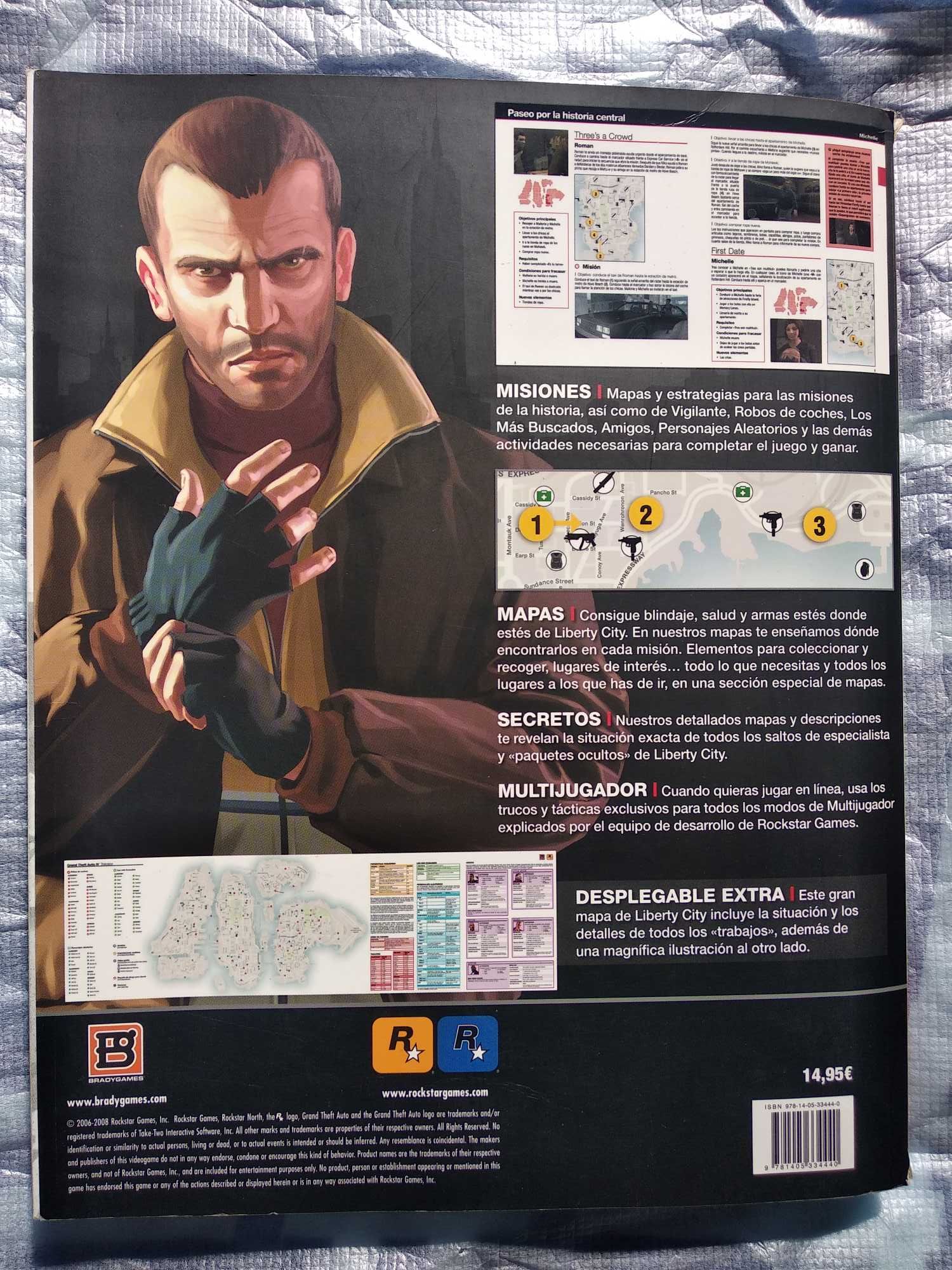 GTA 4 PS3 Platinum + Guia oficial em Espanhol