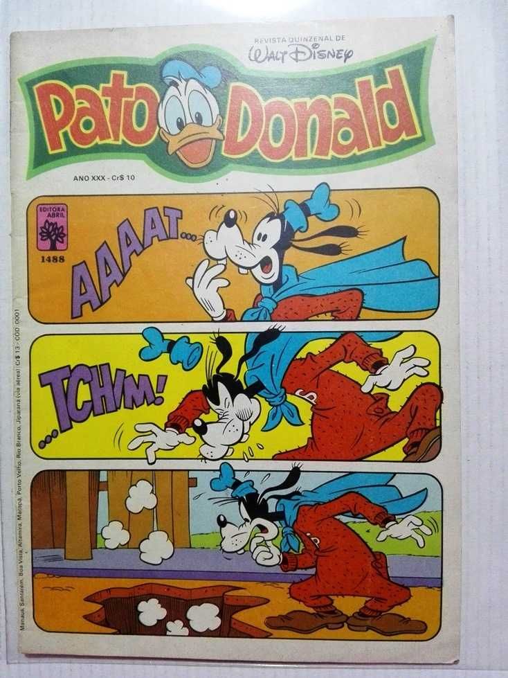 Livro revista Pato Donald BD 43 números