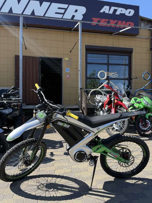 Електромотоцикл ендуро Crosser Thunder Pro 6600 Вт Sur-Ron Сурон