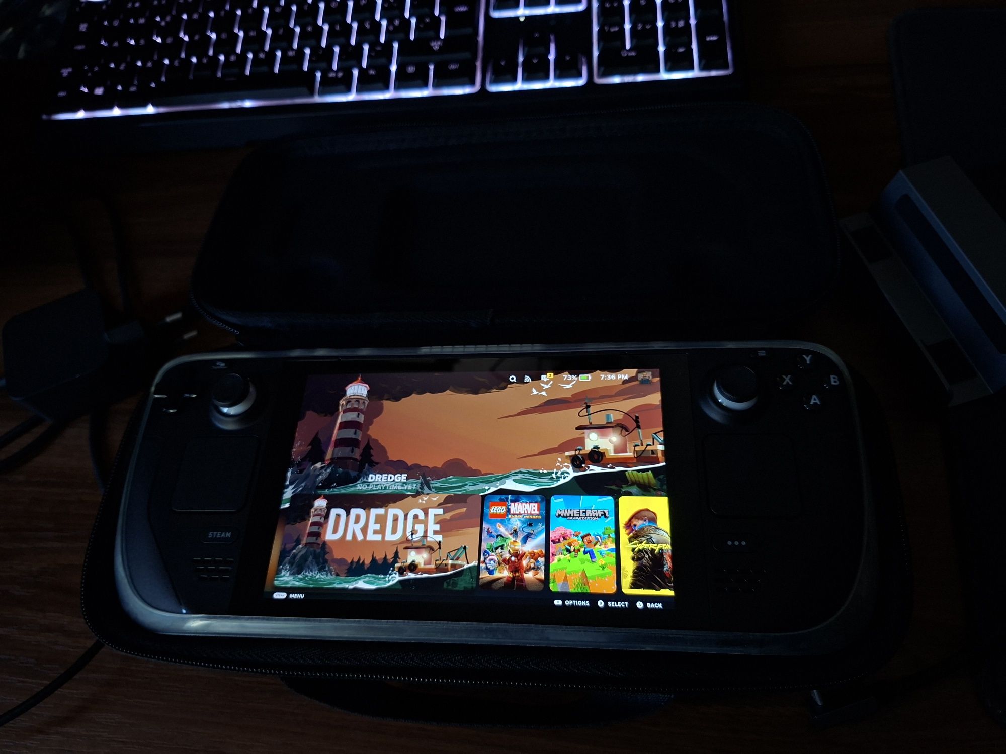 Steam deck como novo
