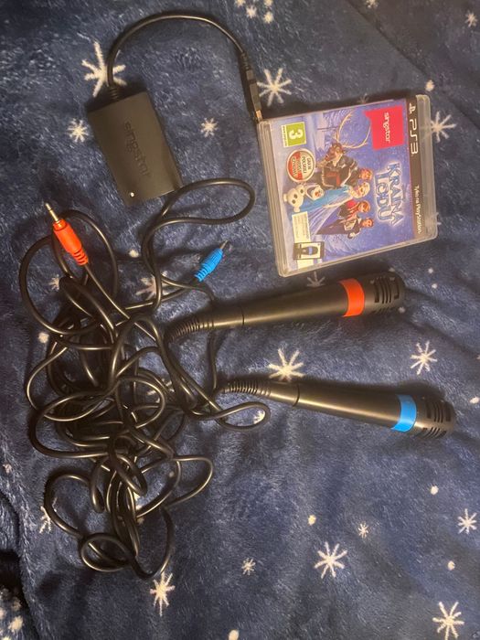 Kraina Lodu Ps3 PL i mikrofony SINGSTAR