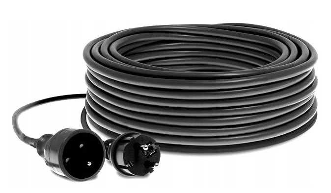 Prezdłużacz Ogrodowy Budowlany 30M Mocny 3x2,5mm Gruby Przewód