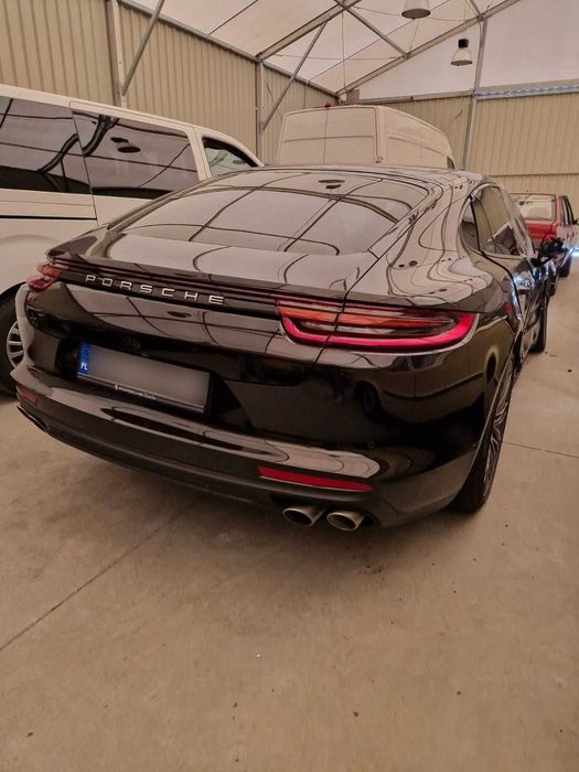 PORSCHE PANAMERA 4S POLIFT / 4.0TDI 421KM / czarne wnętrze / uszk.