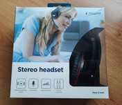 Słuchawki z mikrofonem Gembird stereo MHS-001