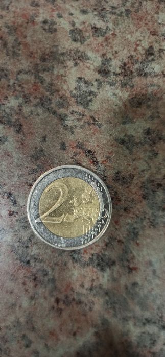 Moeda 2 euros arte pré‑histórica da ilha reflete a posição de Chipre c