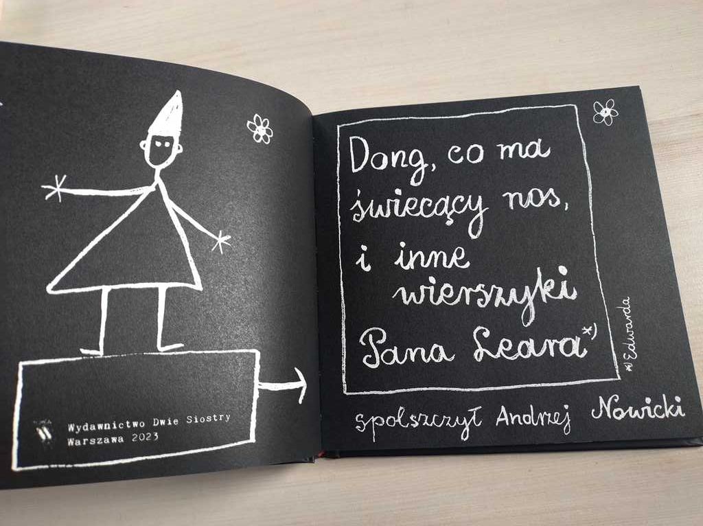 Dong co ma świecący nos i inne wierszyki Pana Leara nowa