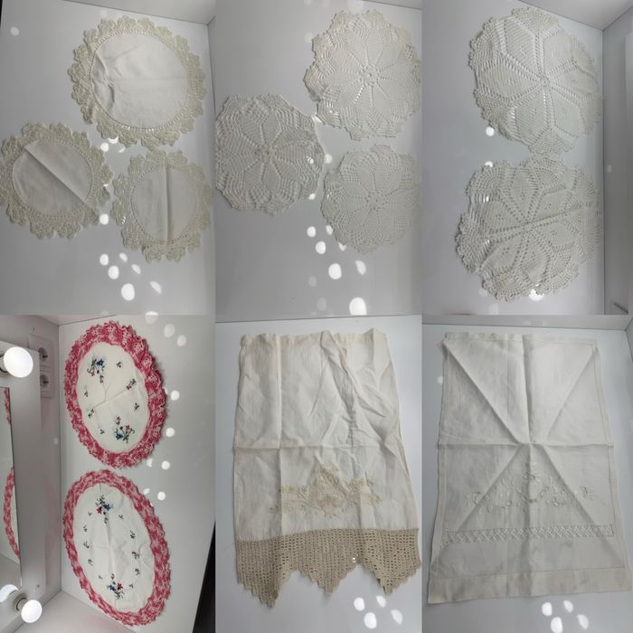 Varios conjuntos de Panos de Troché