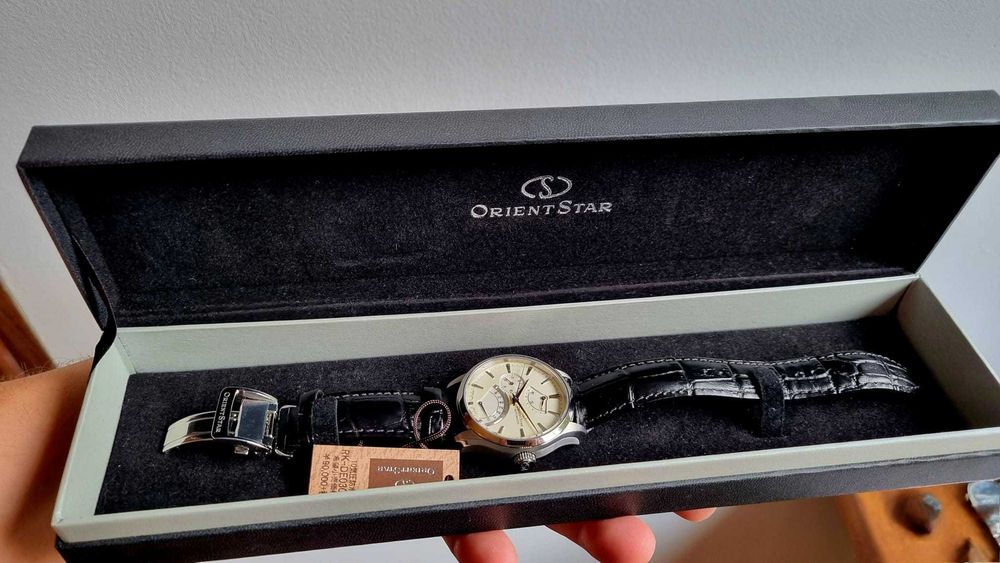 Orient Star Retrograde - Stan Perfekcyjny - Wysoki model- Pełen zestaw