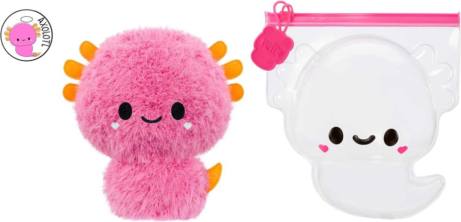 Fluffie Stuffiez Axolotl Feature Plush Пухнастий Аксолотль улюбленець