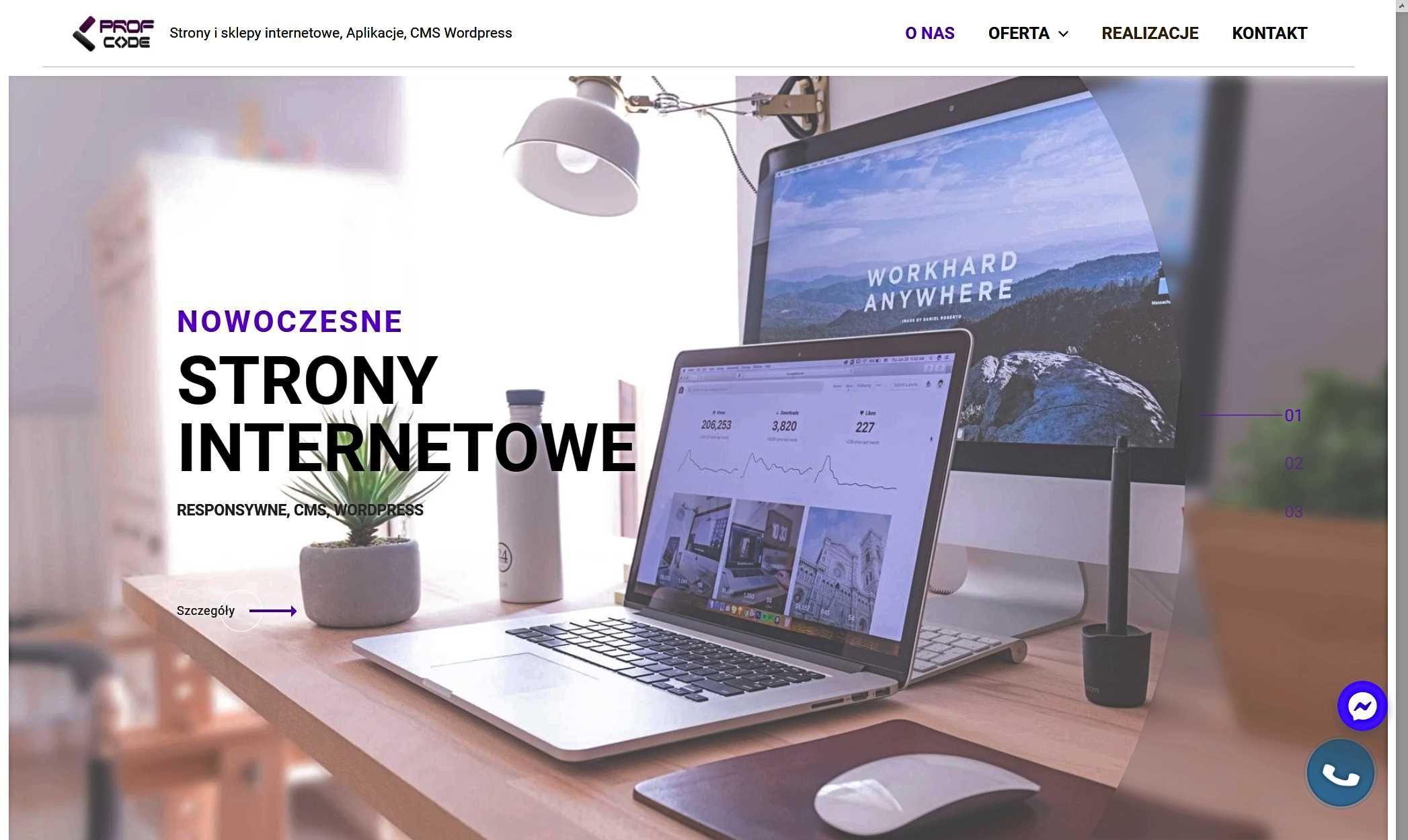 Strona internetowa www i sklep internetowy | Wordpress | CMS