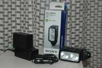Накамерный свет Sony HVL-20DW2+аккумул 6000мач 7.4в +зарядка+адапто