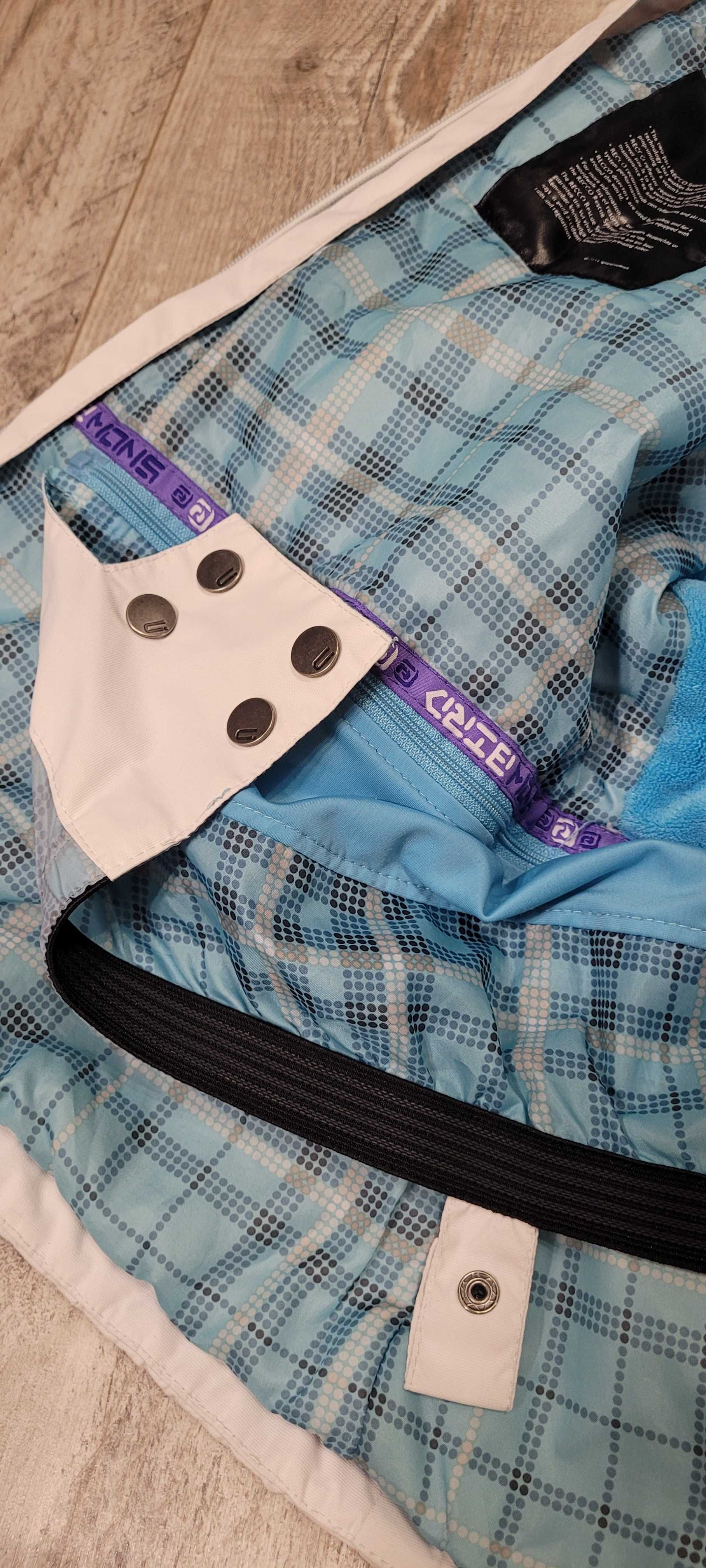 zimowa kurtka na narty, snowboard L, CROOP