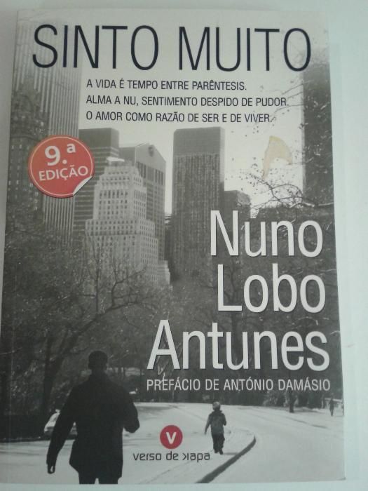 Sinto Muito - Confissões de um médico de Nuno Lobo Antunes - novo!