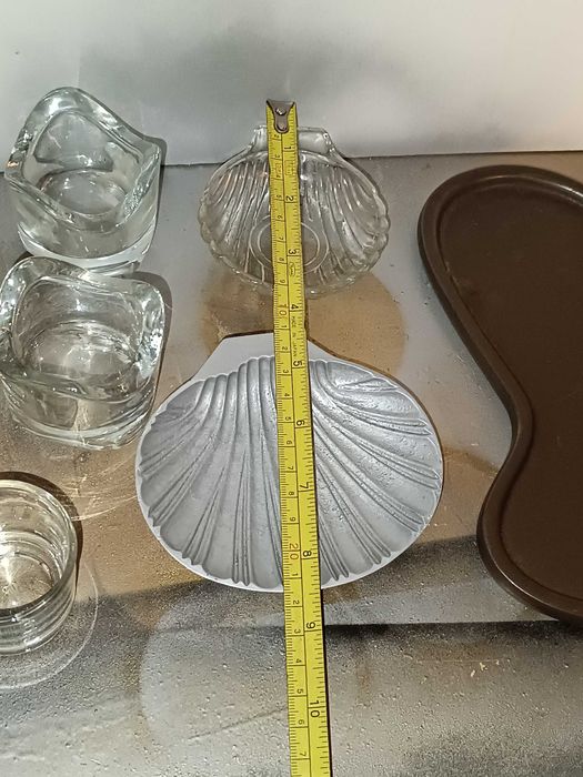Conjunto decorativo para velas e sabonetes