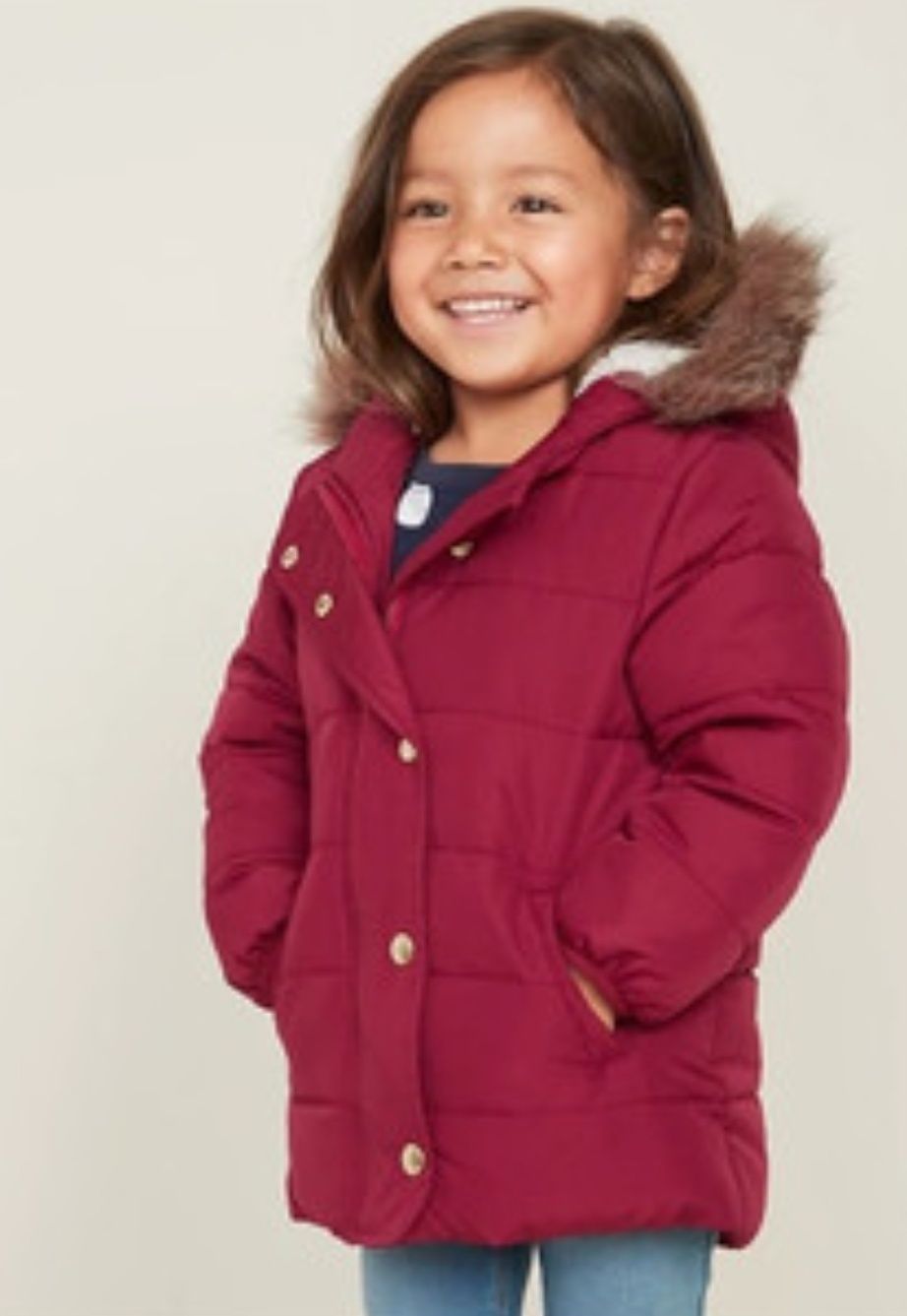Зимняя куртка Old Navy, на 3 года, новая, 91-99 см, из США