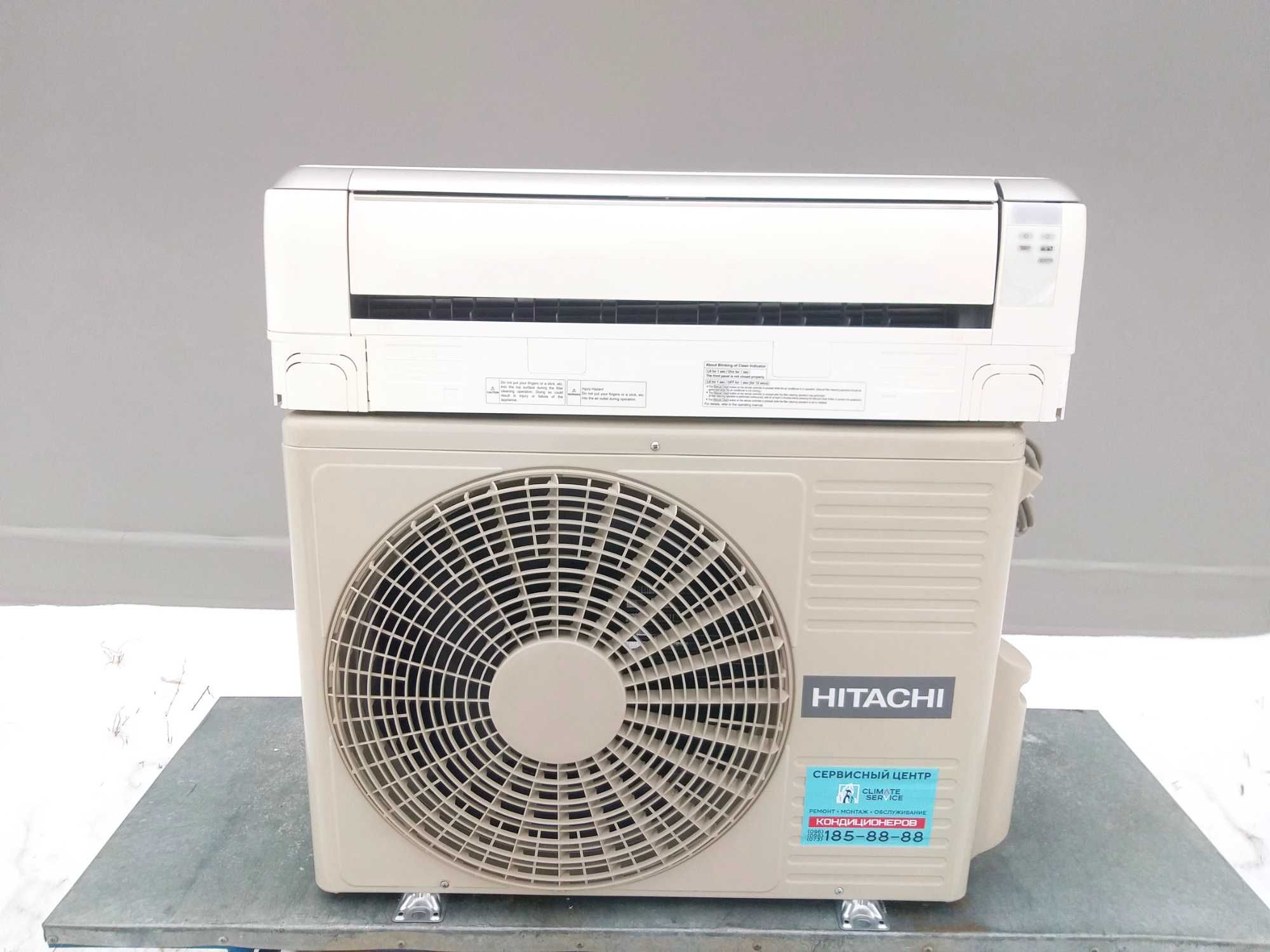 НОВЫЙ Инверторный кондиционер Hitachi Premium RAS-10XH1 Тепловой насос