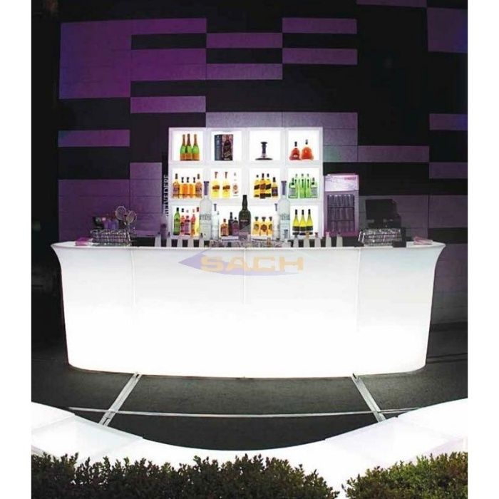 Balcão bar com luz led modelo Jumbo