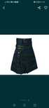 BaronHong L. Tartan Utility Kilt dla mężczyzn w kolorze granatowym. Ki