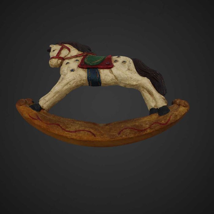 konik na biegunach – dekoracja vintage B51/090770