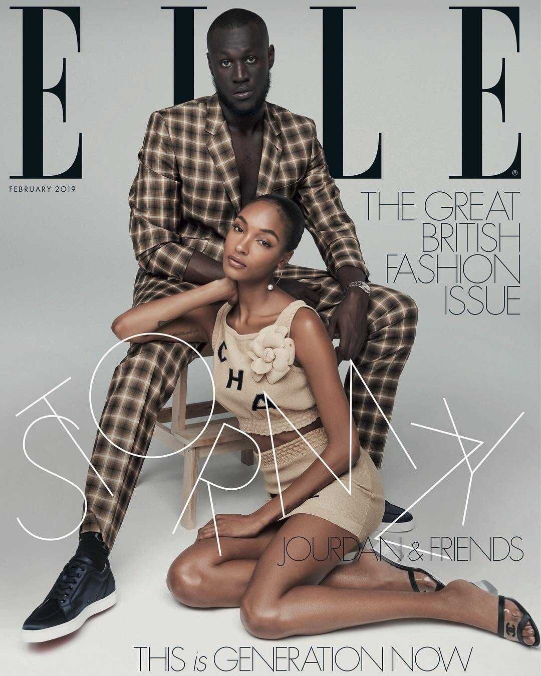 ELLE UK Feb February 2019 Stormzy czasopismo magazyn gazeta