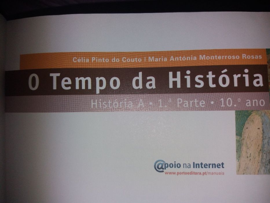 Livro História 10°ano O Tempo da História