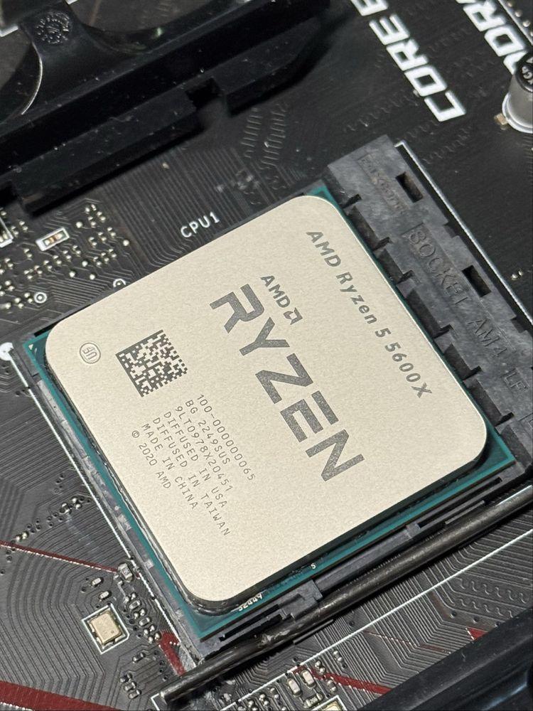 Комплект Ryzen 5600X, MSI X470, 32gb 3200mhz