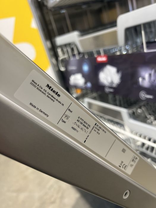 Нова посудомийна машина Miele G 7777 SCVi XXL. 24 рік. AutoOpen. Led