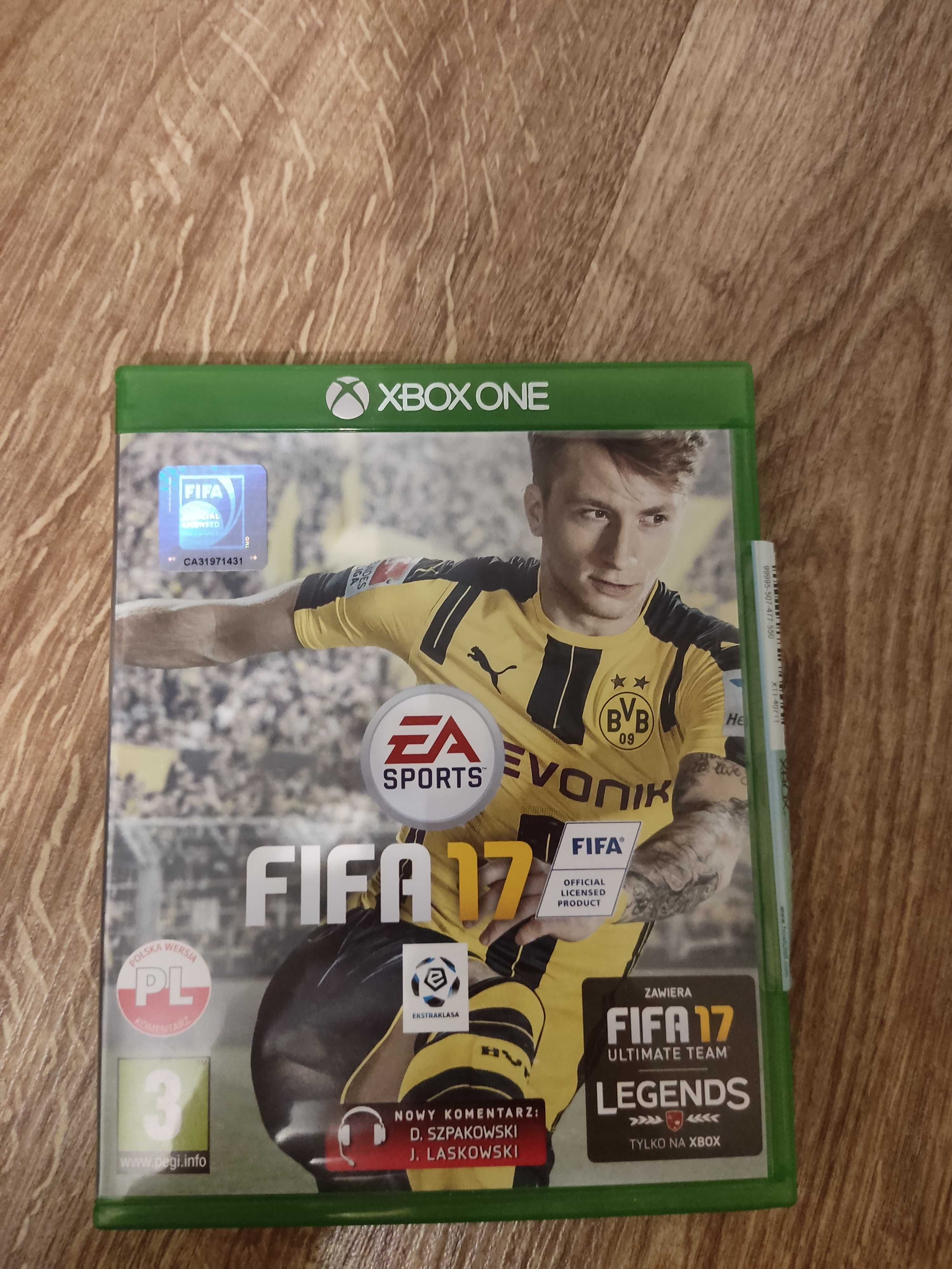 Gra Fifa 17xbox one