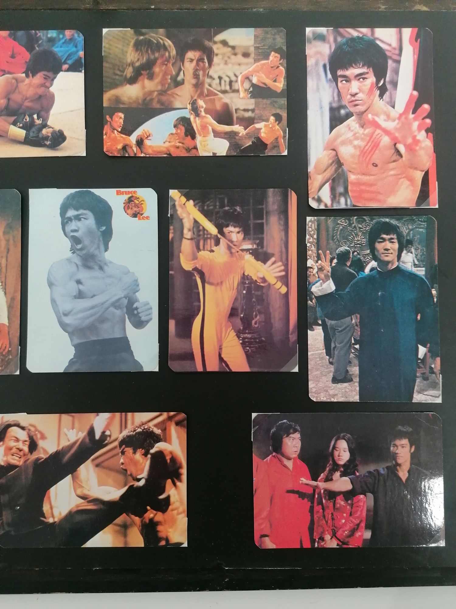 Quadro Calendários Antigos Bruce Lee - Artes Marciais 1988