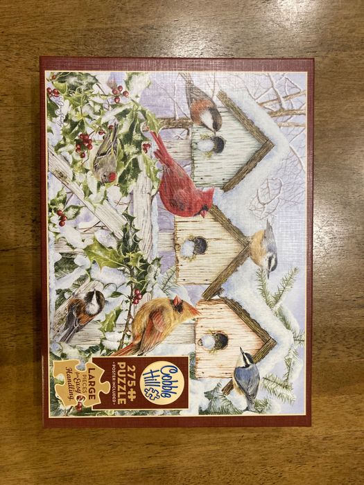Puzzle, Zimowy ptaków śpiew, 275 el. XL