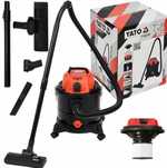 Odkurzacz warsztatowo domowy Yato YT-85700, 1400W 20 L +2 worki gratis