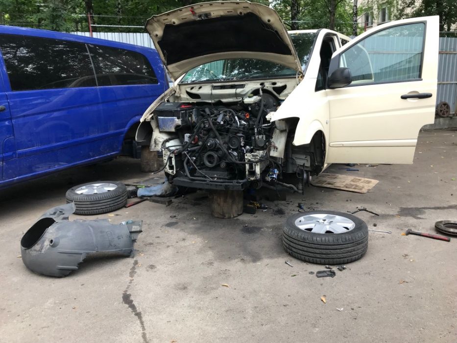 Mercedes Vito Viano 639 2004-2014г, (4х4) на запчасти, разборка, ШРОТ