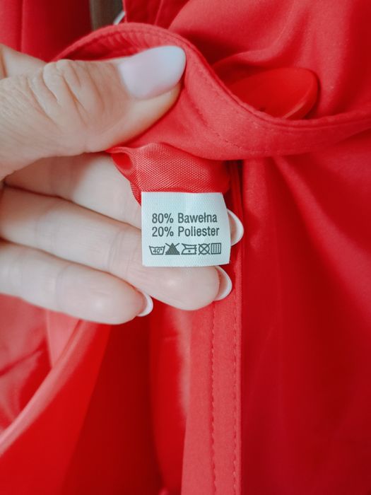 Śliczny płaszczyk jesień wiosna 36