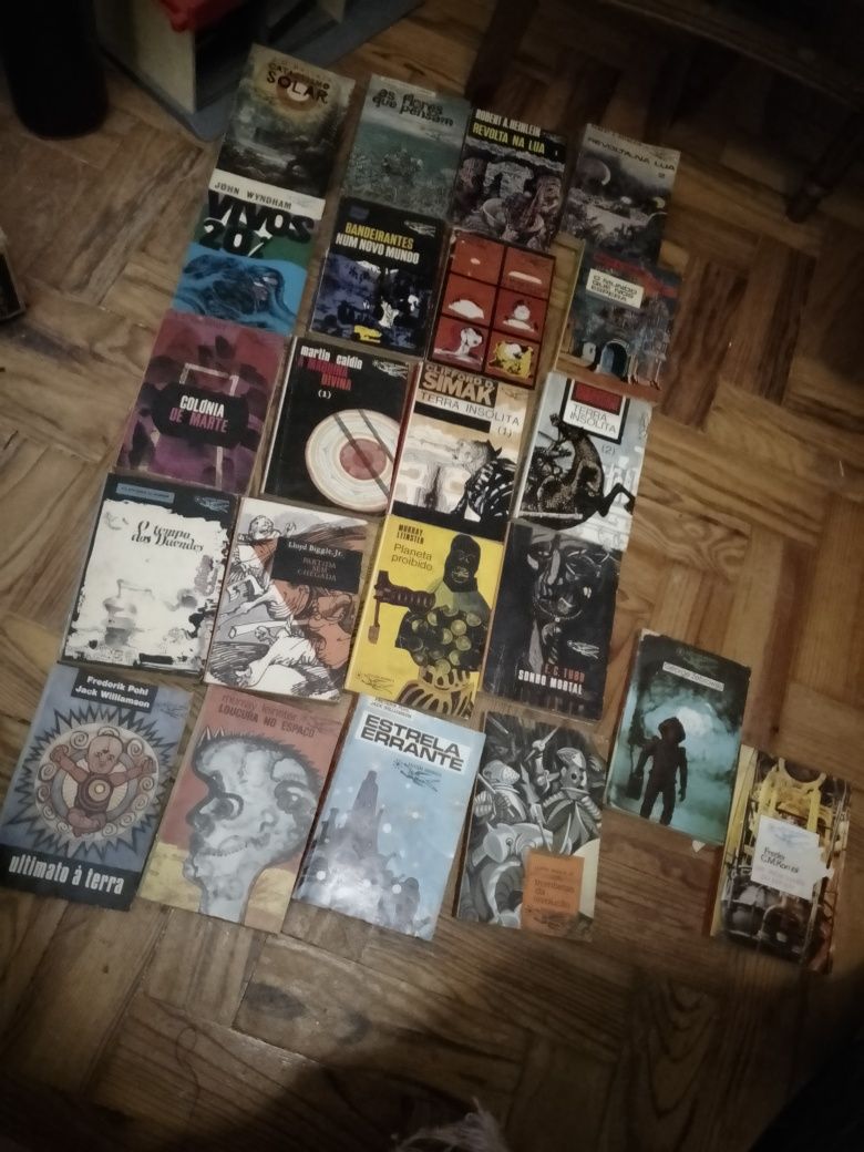 Livros Números muito baixos da coleçao F.cientifica  argonauta Desde2E