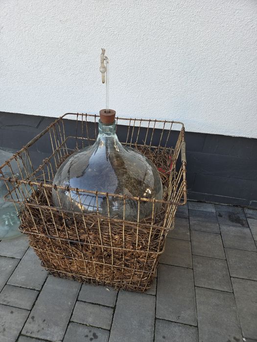 Szklany gąsior duży