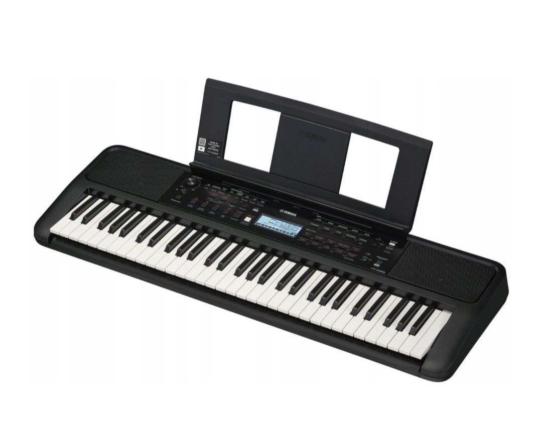 Keyboard Yamaha PSR-E383 cały zestaw