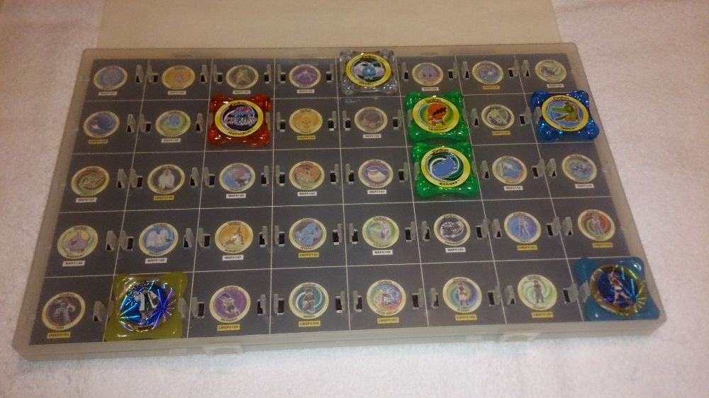 pokémon waps (coleção incompleta) em caixa
