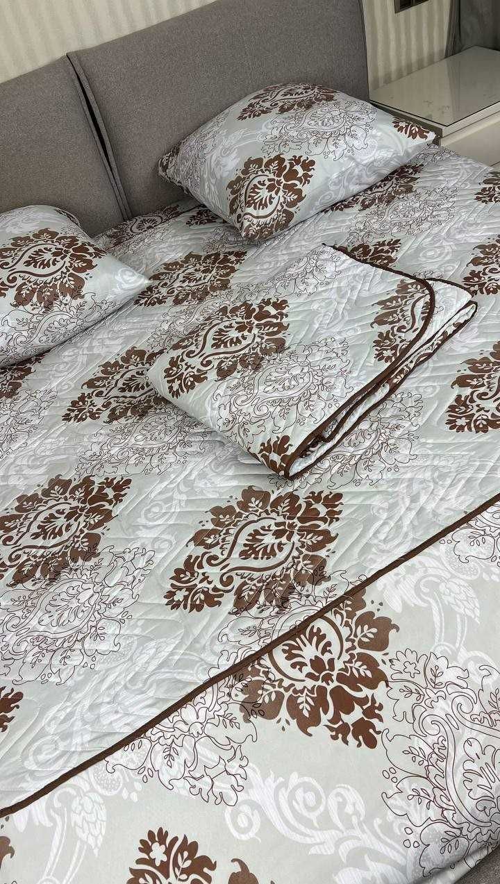 Постельное белье в наборе с летними бамбуковыми одеялами
