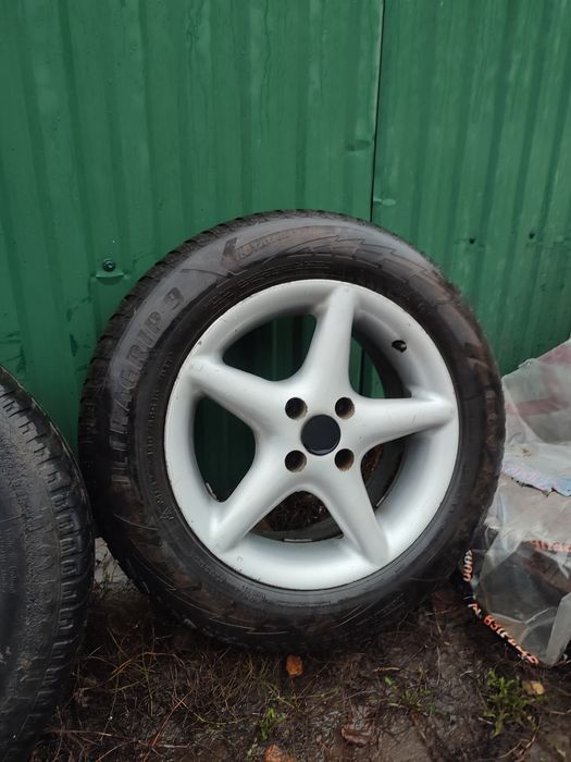 Продам диски з ризиною r 15 4*100 Volkswagen, Opel, Lanos , Aveo