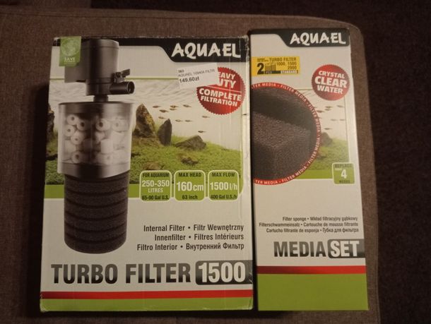 Sprzedam filtr Aquael Turbo 1500