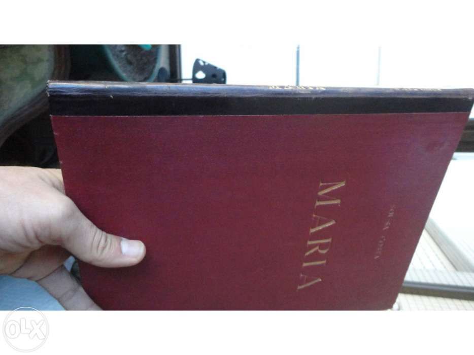 Maria Mãe de Deus,livro religioso 1938 com raras brochuras