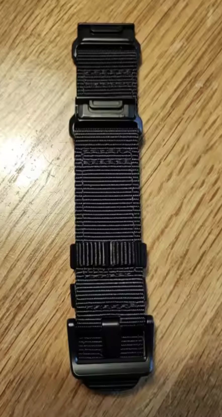 Pasek QuickFit 26 Garmin Nylon Czarny