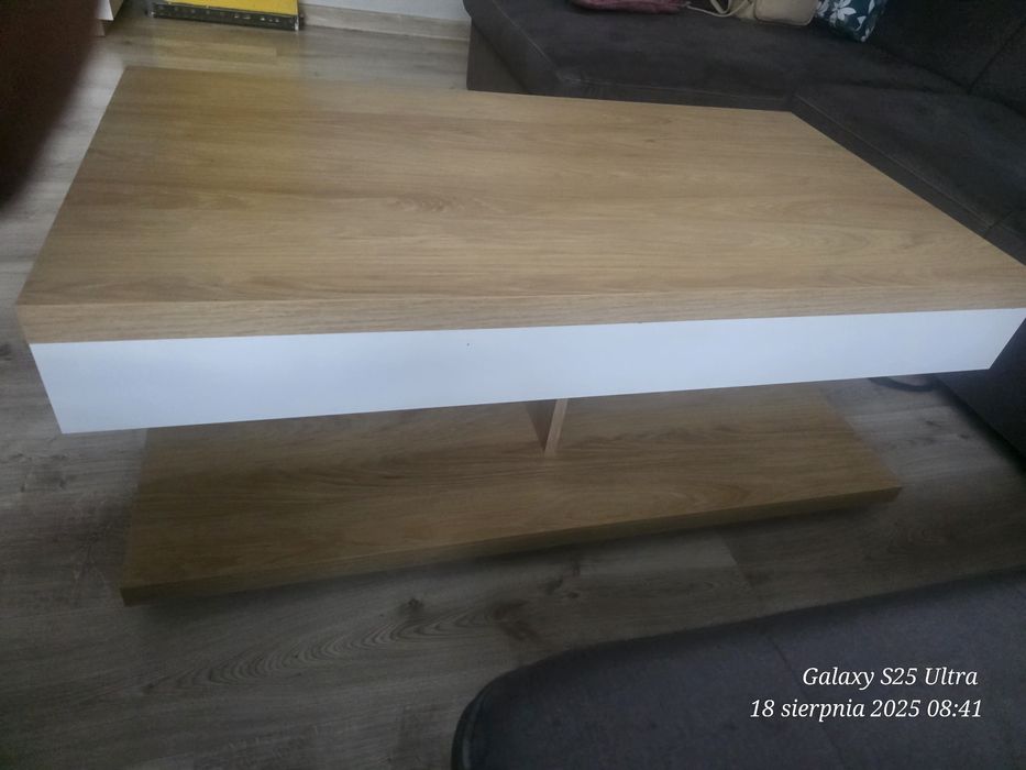 Ława Erla 110x60 dąb hikora Black red white