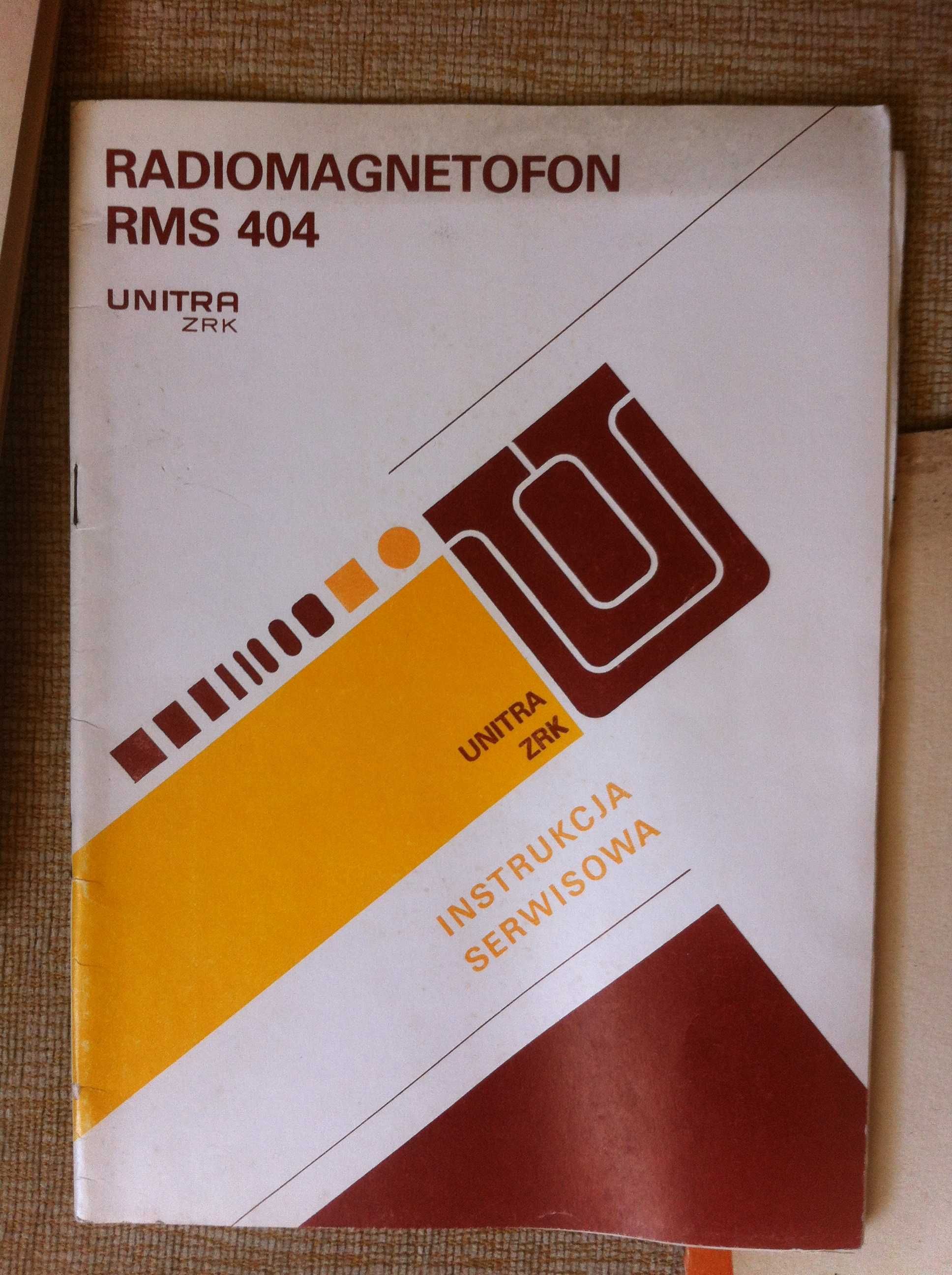 Instrukcje serwisowe Unitra, Fonica, Magmor,Radmor, Technics