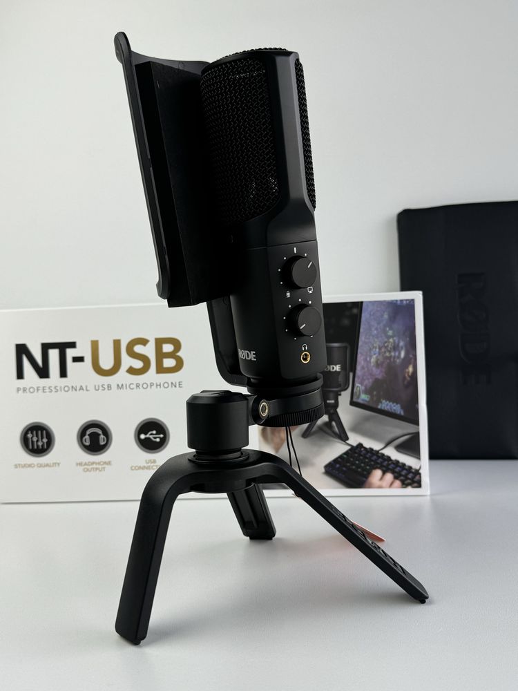 Новий Rode NT-USB+ Мікрофон студійний/ для ПК / для подкастів
