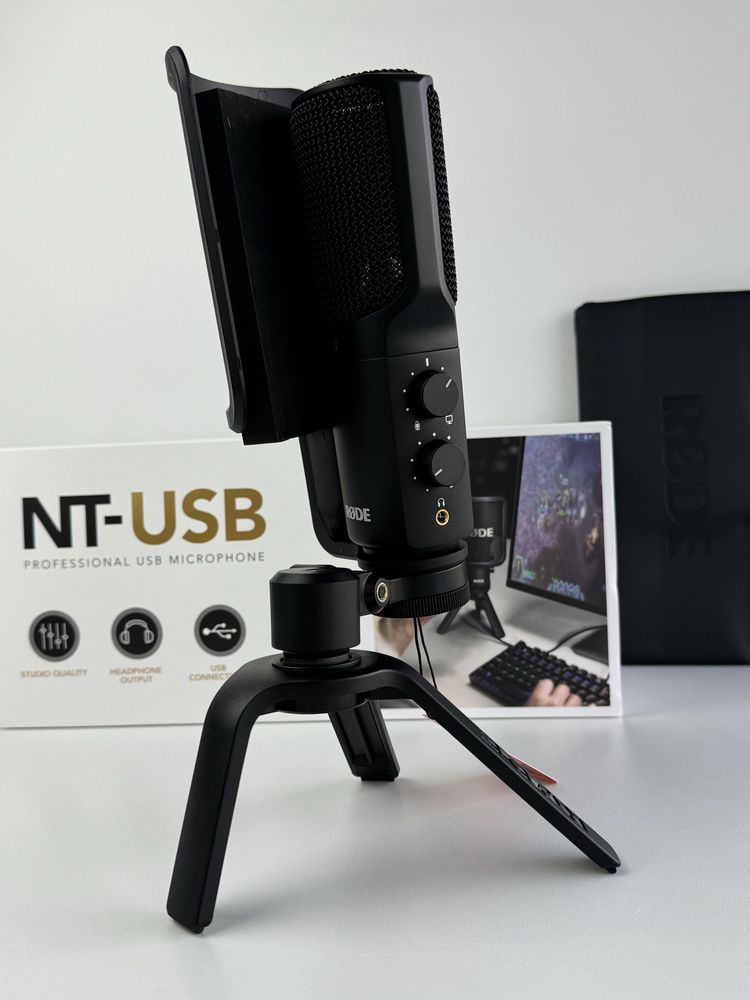 Новий Rode NT-USB Мікрофон студійний/ для ПК / для подкастів Гарантія
