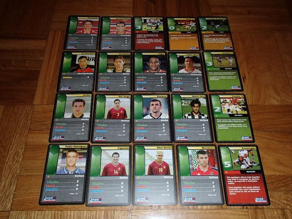 Cartas Futebol "Off Side" - Coleção JN
