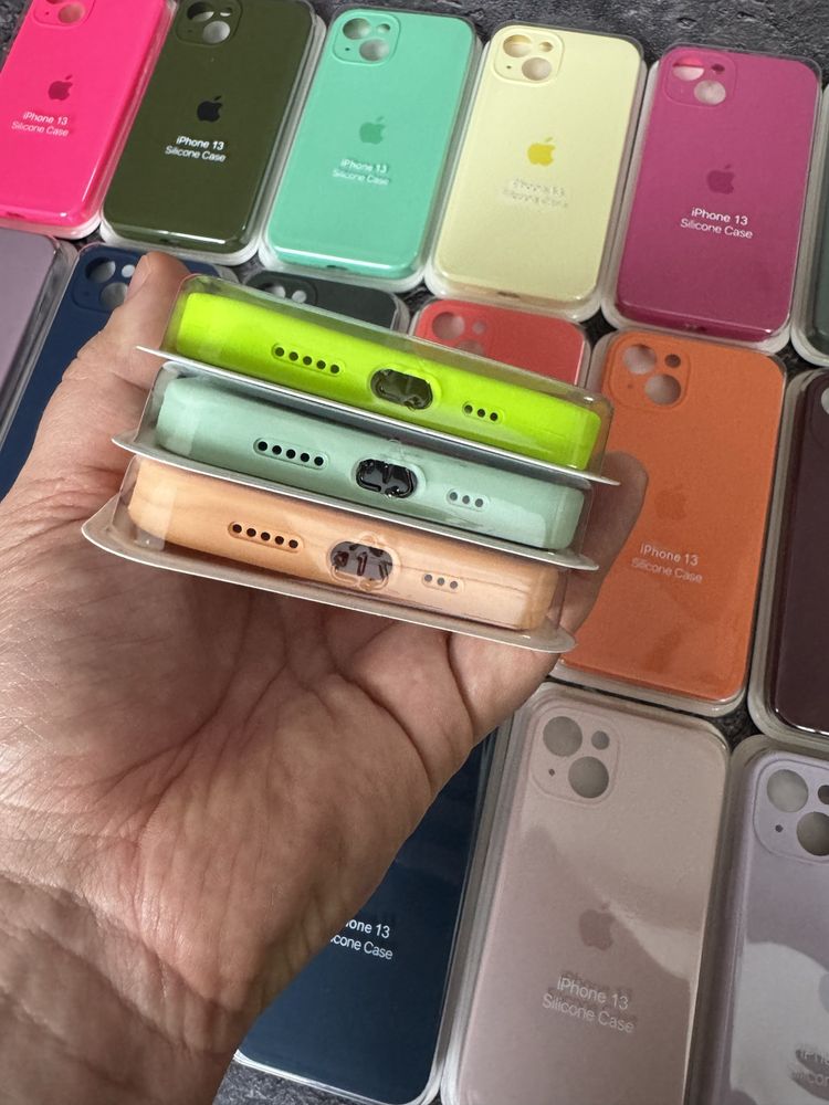 Чехол silicone case iphone 13, 13pro, 13promax опт/розница